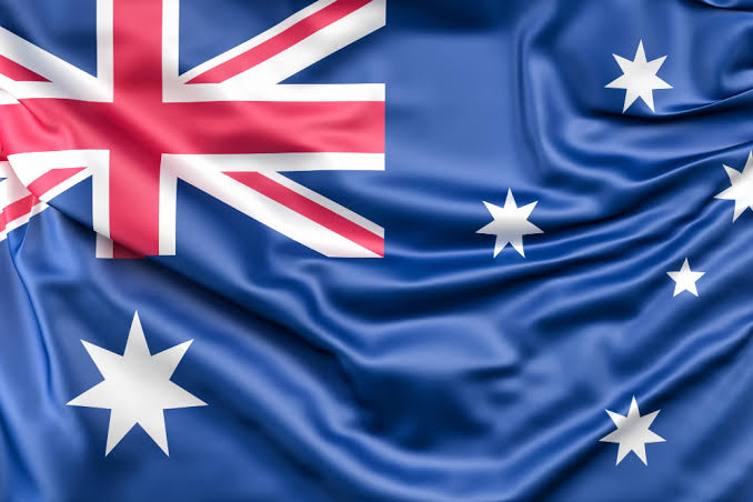 Ministerial videoconference screen showing Australian flags and officials