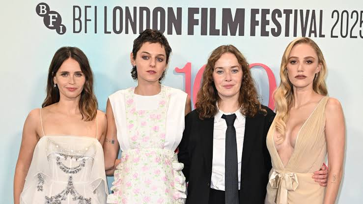 Crowd and red carpet at a London film festival gala