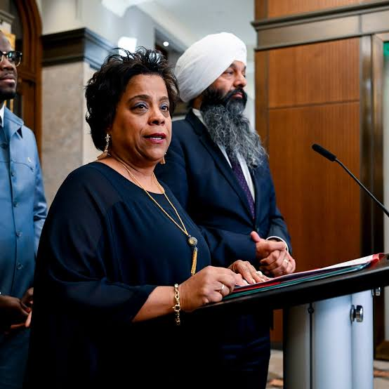 Provincial and territorial health ministers at a press conference in Winnipeg, October 16, 2026