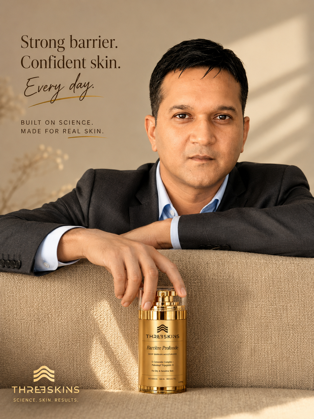 ThreeSkins founder SB with climate-focused barrier skincare for India and UAE