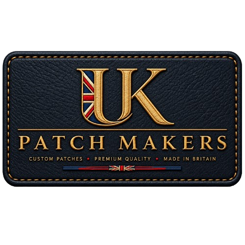 Custom embroidered, woven, PVC and leather patches from UK Patch Makers.