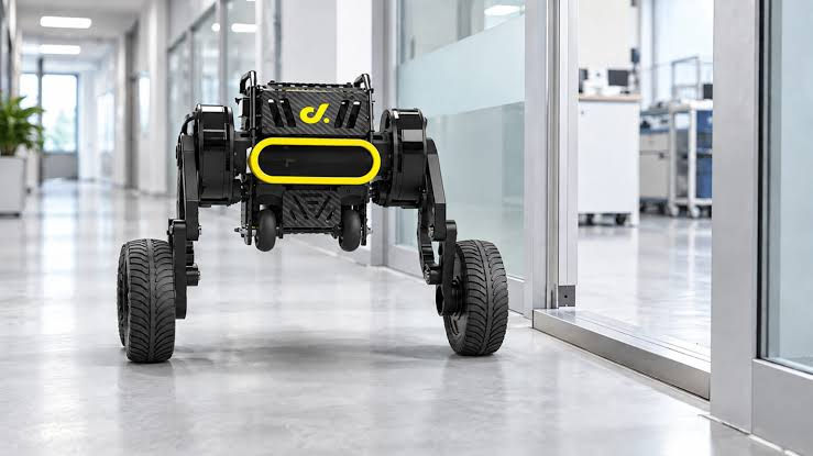 Factory line assembling robot actuators