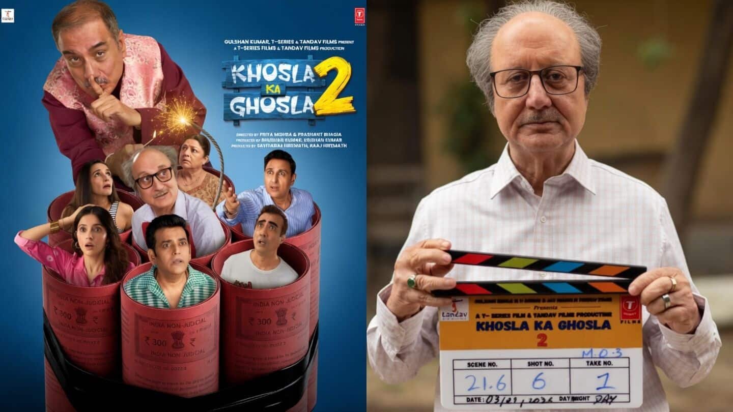 Khosla Ka Ghosla 2 new poster reveal with Anupam Kher and Boman Irani