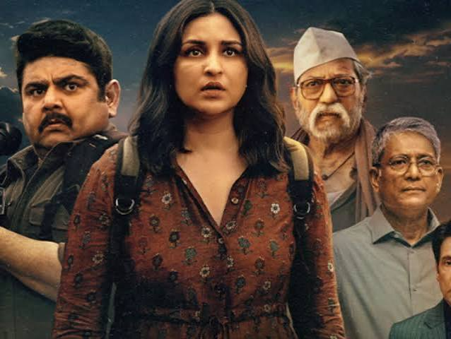 Poster for Reporting Live showing Parineeti Chopra
