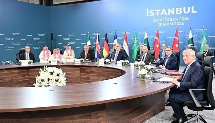 Delegations at ministerial meeting in Istanbul