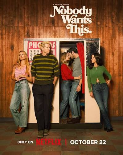 Nobody Wants This season 3 promotional still showing Kristen Bell and Adam Brody